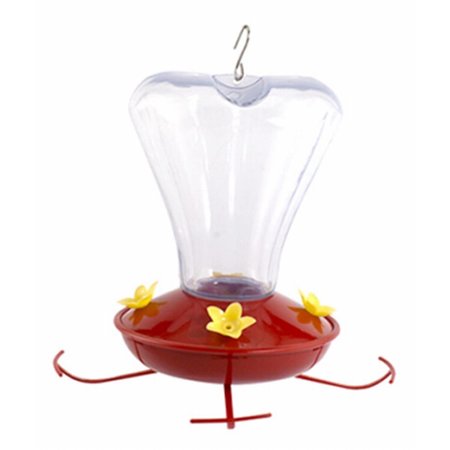 FANCY FELINE 16 oz Trumpet Flower Hummingbird Bird Feeder, Plastic FA2668773